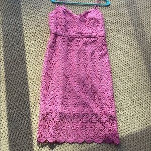 J. Crew Guipure Lace Midi Dress